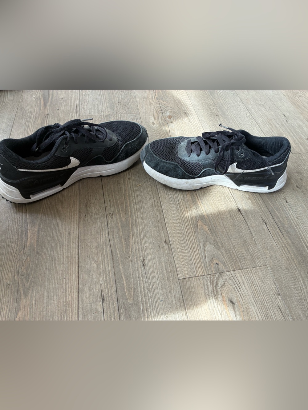 Nike Air Max Systm System Black White Sneakers Shoes DM9537-001 Men's 9
